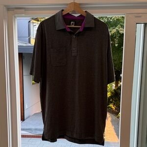 FootJoy Dark Gray Polo Shirt